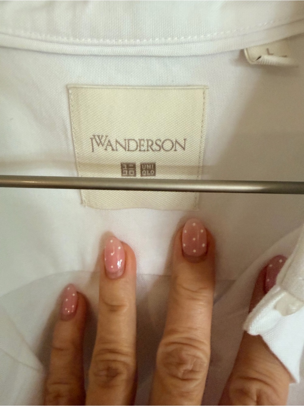 JW ANDERSON White Boxy Cropped Button-Down Shirt - Picture 5 of 11